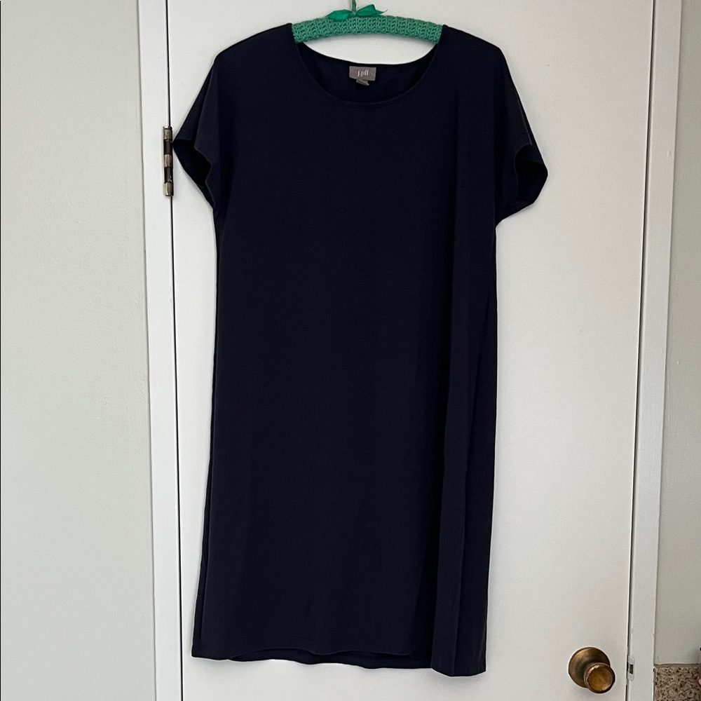 J. Jill Charcoal Stretch Dress